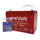 Акумулятор proVolt LFP 12.8V – 100Ah 100A/50A Smart BMS (літій-залізо-фосфатний акумулятор)