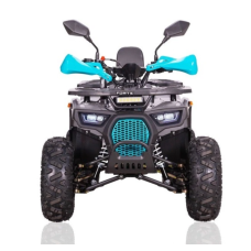 Квадроцикл підлітковий FORTE ATV125P сіро-блакитний