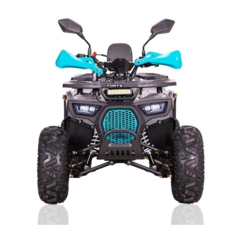 Квадроцикл підлітковий FORTE ATV125P сіро-блакитний