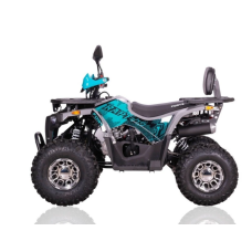 Квадроцикл підлітковий FORTE ATV125P сіро-блакитний