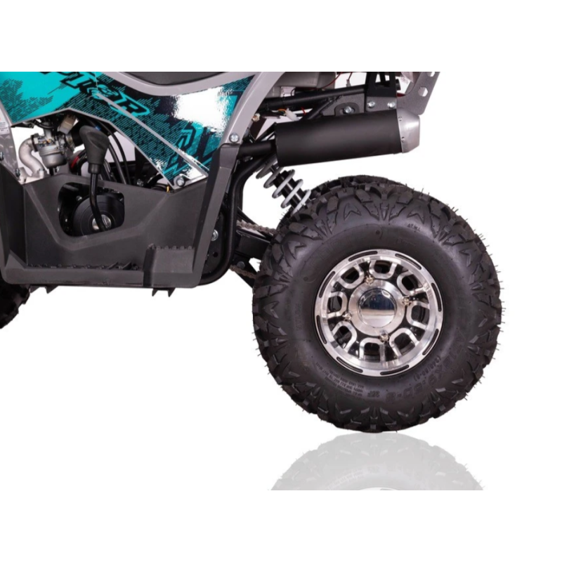 Квадроцикл підлітковий FORTE ATV125P сіро-блакитний