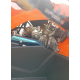 Квадроцикл дитячо-підлітковий  Spark SP125-9 помаранчевий