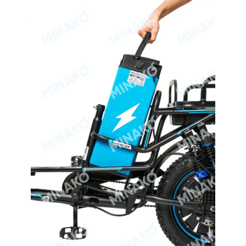 Електровелосипед Monster Pro 240 W · 30 Ah LiFePO4 