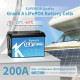 Акумулятор Kepworth LiFePO4 12V 300AH, 3840Wh (літій-залізо-фосфатний акумулятор)