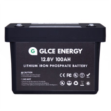 Акумулятор GLCE ENERGY 12-100 LiFePO4 12V 100Ah з BMS (літій-залізо-фосфатний акумулятор)
