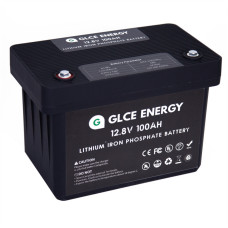 Акумулятор GLCE ENERGY 12-100 LiFePO4 12V 100Ah з BMS (літій-залізо-фосфатний акумулятор)