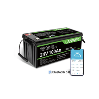 Акумулятор LanPWR 24V 100Аh 2560Wh LiFePO4 + Bluetooth (літій-залізо-фосфатний акумулятор)