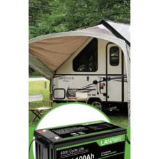 Акумулятор LanPWR 24V 100Аh 2560Wh LiFePO4 + Bluetooth (літій-залізо-фосфатний акумулятор)