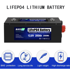 Акумулятор Bate LFP12200 12V 200Аh 2560Wh LiFePO4 (літій-залізо-фосфатний акумулятор)