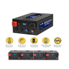 Акумулятор Bate LFP12200 12V 200Аh 2560Wh LiFePO4 (літій-залізо-фосфатний акумулятор)