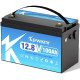 Акумулятор Kepworth LiFePO4 12V 100AH для будинку, котла, сонячних батарей (літій-залізо-фосфатний акумулятор)