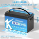 Акумулятор Kepworth LiFePO4 12V 100AH для будинку, котла, сонячних батарей (літій-залізо-фосфатний акумулятор)