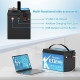 Акумулятор Kepworth LiFePO4 12V 100AH для будинку, котла, сонячних батарей (літій-залізо-фосфатний акумулятор)