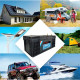 Акумулятор Kepworth LiFePO4 12V 200AH для будинку, котла, сонячних батарей (літій-залізо-фосфатний акумулятор)
