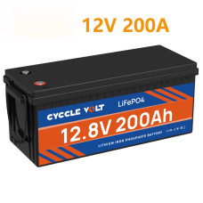 Акумулятор LiFePo4 CYCCLE Volt 12В 200А (літій-залізо-фосфатний акумулятор)