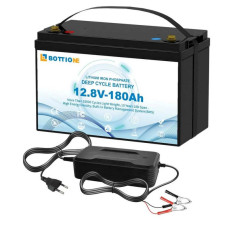 Акумулятор Bottione LiFePO4 12V/180AH (літій-залізо-фосфатний акумулятор)