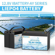 Акумулятор Bottione LiFePO4 12V/180AH (літій-залізо-фосфатний акумулятор)