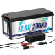 Акумулятор HRBEEnergy LiFePO4 12V/200AH для будинку, котла, сонячних батарей (літій-залізо-фосфатний акумулятор)