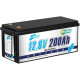 Акумулятор HRBEEnergy LiFePO4 12V/200AH для будинку, котла, сонячних батарей (літій-залізо-фосфатний акумулятор)
