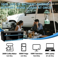Акумулятор TTWEN 24V 100Аh 2560Wh LiFePO4 (літій-залізо-фосфатний акумулятор)