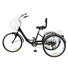 Електровелосипед триколісний LVLONG 24" 500W 