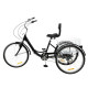 Електровелосипед триколісний LVLONG 24" 500W 