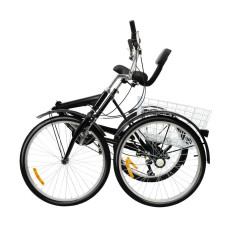 Електровелосипед триколісний LVLONG 24" 500W 