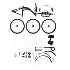 Електровелосипед триколісний LVLONG 24" 500W 