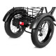 Електровелосипед триколісний Grizzly M5 700W 36V 15Ah 20" 