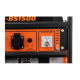Бензиновий генератор 2E 220B 50Гц 0.8/1 кВт з ручним стартером (2E-BS1500)