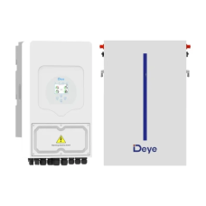 Комплект Deye 6 кВт SUN-6K-SG03LP1-EU  WiFi + RW-M6.1 6.14 кВт·год