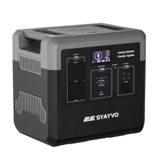 Зарядна станція універсальна 2E SYAYVO 2560 Вт/год 2400 Вт WiFi/BT швидка зарядка (2E-PPS24256)