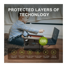 Зарядна станція універсальна Allpowers S700 606Wh/164000mAh/700W, ﻿power bank з розеткою 220V - Без сон. панелі
