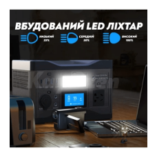 Зарядна станція універсальна Andowl Q-CN600 600W 533Wh