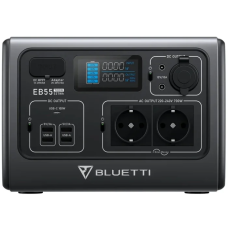 Зарядна станція універсальна Bluetti PowerOak EB55, 700 Вт, 537 Вт * год