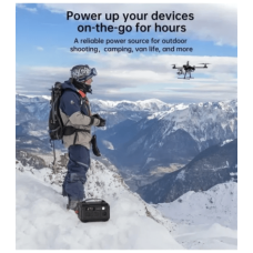 Зарядна станція універсальна Choetech (BS002-V2) 300W/276Wh/83200mAh, 8 інтерфейсів (змінний та постійний струм, USB) та ліхтарик
