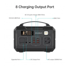 Зарядна станція універсальна Choetech (BS002-V2) 300W/276Wh/83200mAh Portable Power Station