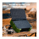 Зарядна станція універсальна Browey Solar Panel 22W PN-600 EU Version AC/DC 2USB/Type-C 600W PD/QC