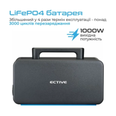 Зарядна станція універсальна ECTIVE BlackBox-10 1000W, 1037 Wh (BlackBox 10)