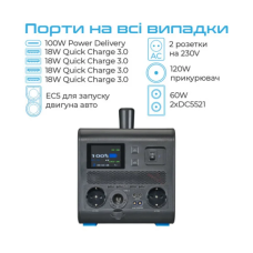 Зарядна станція універсальна ECTIVE BlackBox-5 500 W, 512 Wh (BlackBox 5)