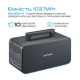Зарядна станція універсальна ECTIVE BlackBox-10 1000W, 1037 Wh (BlackBox 10)