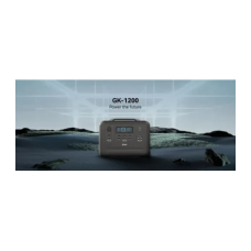Зарядна станція універсальна GENKI GK-1200 (1200 W, LiFePO4) + СОНЯЧНА ПАНЕЛЬ
