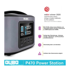 Зарядна станція універсальна Oubo P470 Portable Power Station 500W 470Wh