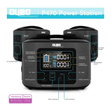 Зарядна станція універсальна Oubo P470 Portable Power Station 500W 470Wh