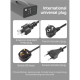 Зарядна станція універсальна Portable Power Station XM03 300W USB/AC 88000mAh LED metal gray