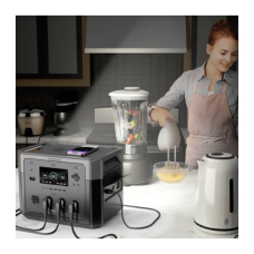 Зарядна станція універсальна Promate PowerMine-2000W, 1920Wh Black (powermine-2000.black)