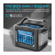 Зарядна станція універсальна Promate PowerMine-600 W, 172800 mAh, 622 Wh, 2 розетки 230 V Black (powermine-600.black)