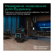 Зарядна станція універсальна Zendure SuperBase V4600 3800W, 4608 Wh Grey (ZDSBV4600-gy-eu)