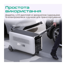 Зарядна станція універсальна Zendure SuperBase V4600 3800W, 4608 Wh Grey (ZDSBV4600-gy-eu)