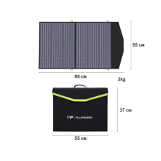 Портативна сонячна панель ALLPOWERS AP-SP-020 60W/2xUSB/1xType-C PD/DC 5V-18V